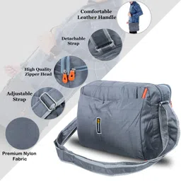 Grey Men Sling Bag Bag Cross body Men’s Sling Messenger Bag for Travel / Office / Business / Cash-image-88