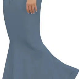 VAGMI STORE Shapewear Grey-S Lycra Blend Petticoat image 2