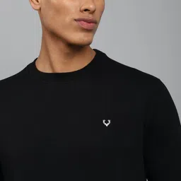 allen solly Men Full Sleeve Solid Sweatshirt image 5