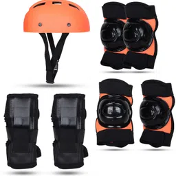 arrowmax Protection Set Helmet Knee Guard,Elbow Guard,Palm Guard For Kids 6-15 YEARS Skating Kit-picture-13