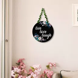 Multicolour Engineered Wood Wall Hanging by Suveharts image 1