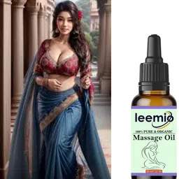 leemio 55 Breast Massage Oil for Women help in skin toning Natural oil all Ingredients-picture-14