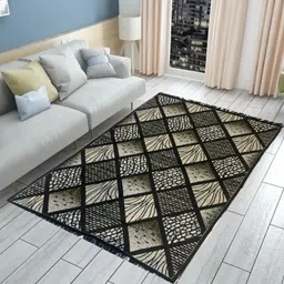 furnishhut 137 cm X 183 Cotton Carpet-picture-12