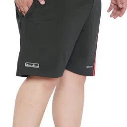 bigbanana Solid Men Black Regular Shorts image 4