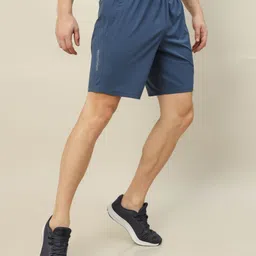 technosport Solid Men Light Blue Sports Shorts-picture-23