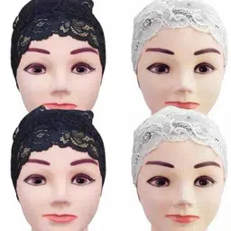 Self Design Cotton Blend Women Black Scarf-image-41