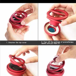 znee smart Metal Body Solar Black Crystal Car Air Freshener for Mini Countryman Car Freshener Diffuser image 4