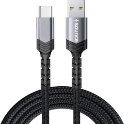 sounce USB Type C Cable 3.1 A 1.5 m Usb To 3A (66W) Fast Charging Braided-image-40