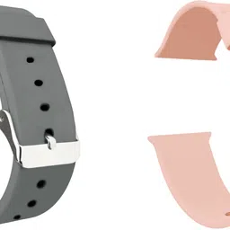 ACM Pack of 2 Sliding Watch Strap Silicone for Hitage Sw-2768 Smartwatch Belt 1133599 mm Silicone Watch Strap image 1