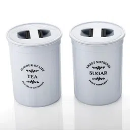 garu plastic Plastic Tea Coffee & Sugar Container - 850 ml-picture-17