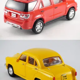 viaan world Combo Pack Of PULL SUV Toy for Kids image 2