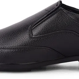 liberty Fortune UVL-34 Non Lacing Formal Shoes PU Upper | Comfortable PVC Sole Derby For Men image 4