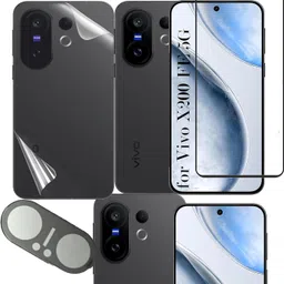 CONTEVER Tempered Glass Guard for VIVO X200 FE 5G Tempered Glass Screen Protector Front And Back Screen Guard With camera lens protector-picture-10