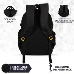 wrogn Large 45 L Laptop Backpack spacy unisex backpack fits upto 16 Inches/college bag/school bag image 5