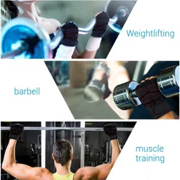 nirva Anti-Slip Weight Lifting Gloves for Weightlifting,Cross Training Gym & Fitness Gloves image 5