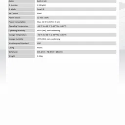 CP PLUS 2.4MP IR Bullet Camera - 30Mtr. CVI/CVBS/AHD/TVI switchable(CP-URC-TC24PL3) Security Camera image 5