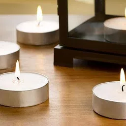 sassyvilla Tea Light Candles for Home Décor, Puja, Diwali & Romantic Ambience Candle image 5