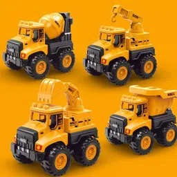 dezicon ecom Jcb Toy Excavator, Dump , Cemet-DZE312 image 4