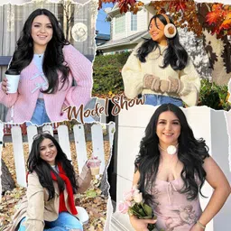 ss clipextension 6 clip real look hairs for women black 22 inch easy to wear Hair Extension image 5