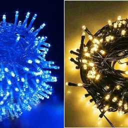 nkxik 40 LEDs 12 m Multicolor Steady String Rice Lights-picture-22