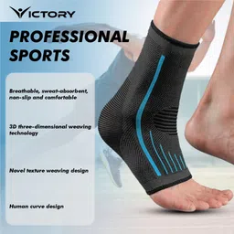 victory Ankle Support For Exercise, Gym, Running, Yoga, Pain Relief Men & Women Ankle Support image 2