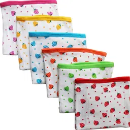 cutevibe Baby Cotton Cloth Diapers Pack of 12 Free size image 2