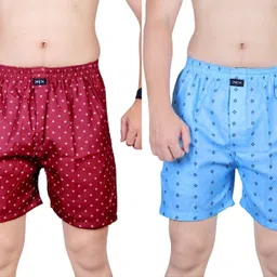 mvm Pack of 2 Printed Men Boxer image 1