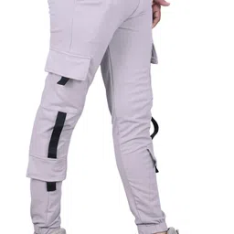 kvm digital Men Solid Grey Track Pants-picture-35