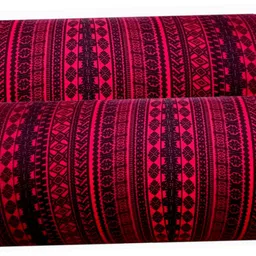 changers Round Bolster Microfibre Abstract Bolster Pack of 2 image 2