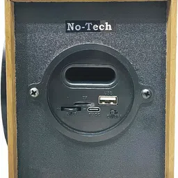 notec Wireless Bluetooth Speaker 8 hours battery backup(Rechargeable)) Speaker Cabinets image 3