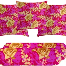 palvit Microfibre Bolster Pack of 7 Abstract-picture-12