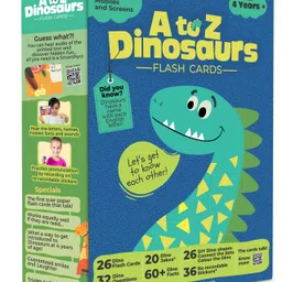 A to Z Dinosaur Flash Cards-image-67
