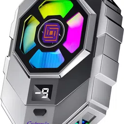 Cubonic SL21 Ultra-Silent, Rapid Heat Dissipation, Compact, RGB LED Display Fan with Radiator Cabinet Cooler image 1