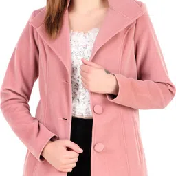 leather retail Women Solid Casual Jacket-picture-13