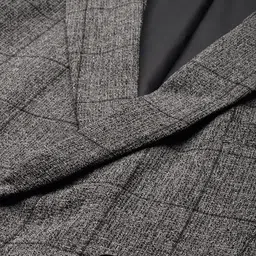 mast & harbour Men Checkered Single Breasted Formal Blazer image 3