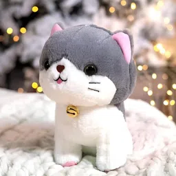tennie tots Cat Animal Plush Soft Toy- 22 cm image 4