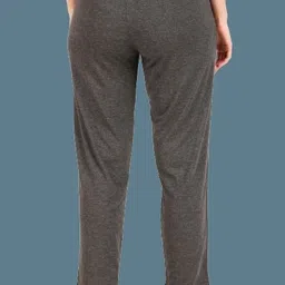 gaa Pack of 2 Women Solid Dark Blue, Grey Track Pants image 2
