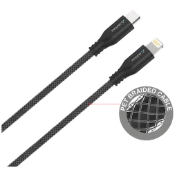 stuffcool Chief Type C to Lightning 4.9 Feet (1.5M) Cable (Compatible with iPhones, Black) image 5