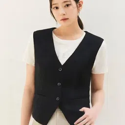 new-18 Solid Women Waistcoat-picture-24
