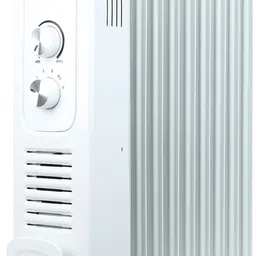 niki tasha OIL FILLED RADIATOR 9 FIN WITH FAN ISI MARK Radiant Room Heater image 1