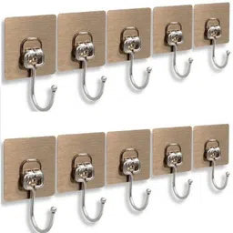 e-ecl Waterproof Big Adhesive Heavy Duty Sticky Stainless Steel Hook Hook 10-picture-46