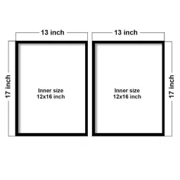 art street Green Canvas Framed Wildlife Art Panels Set of 2 image 3