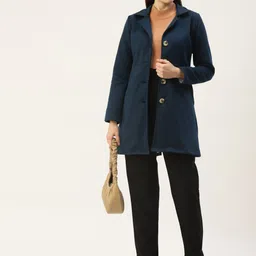 BRINNS Notched Lapel Single-Breasted Overcoat image 5