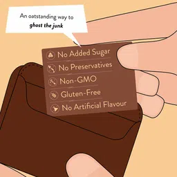 Nutrabay High Protein Oats, 750 g Dark Chocolate image 2