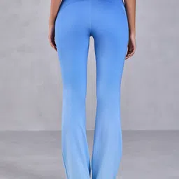 KICA Second SKN High-Rise Ombre Flare Pants With Side Pockets image 3