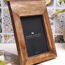 CASA DECOR Brown Rustic Saga Table Photo Frame-image-53