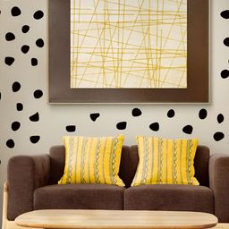 CVANU Brown Printed Self-Adhesive Wall Sicker-picture-22
