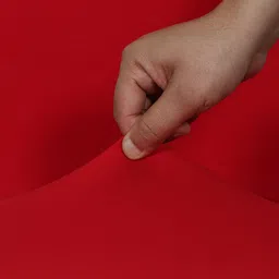 HOUSE OF QUIRK Set Of 2 Red Solid Stretch Protector Chair Seat Slipcovers image 3