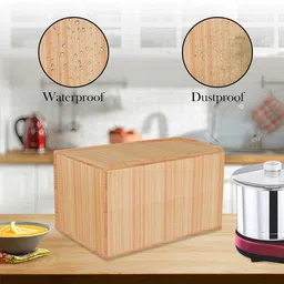 Kuber Industries 3-Pcs Lining Design Waterproof Mixer Grinder Cover image 5