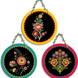 jhoomar bazaar Wall Hanging set of three decorative mandalas Pack of 3-picture-15